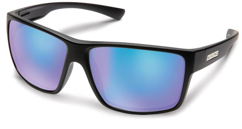 Hawthorne, Matte Black Frame, Polarized Blue Mirror Lens Tint - Not Applicable 1