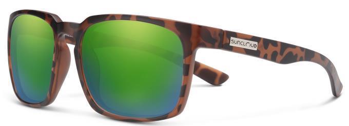 Hundo, Matte Tortoise Frame, Polarized Green Mirror Lens - Not Applicable 1