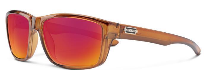 Mayor, Cyrstal Amber Frame, Polarized Red Mirror Lens - Not Applicable 1