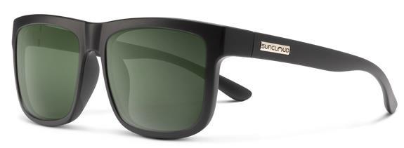 Quiver, Matte Black Frame, Polarized Gray Green Lens - not applicable 1