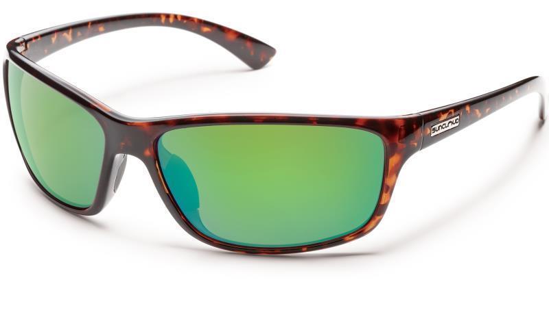 Sentry, Tortoise Frame, Polarized Green Mirror Lens - Not Applicable 1