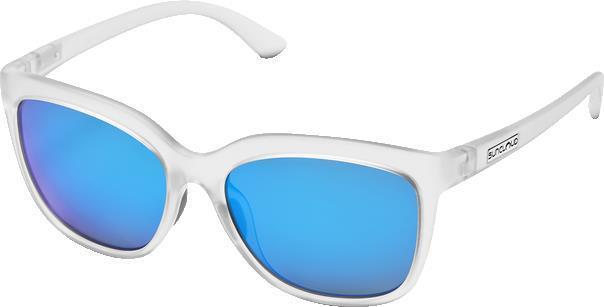 Sunnyside, Matte Crystal Frame, Polarized Blue Mirror Lens Tint - Not Applicable 1