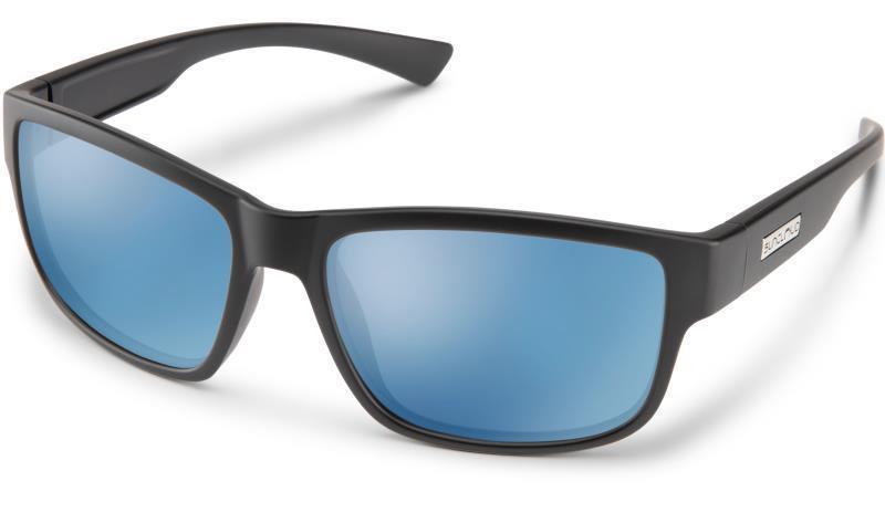 Suspect, Matte Black Frame, Polarized Blue Mirror Lens Tint - Not Applicable 1