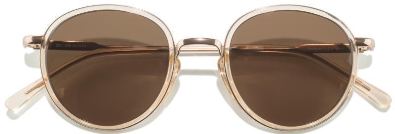 Baia, Champagne Frame, Amber Lens - Polarized - Not Applicable 1