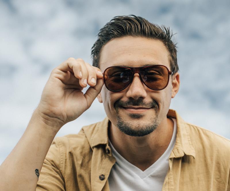 Foxtrot, Clay Frame, Amber Lens - Not Applicable 7