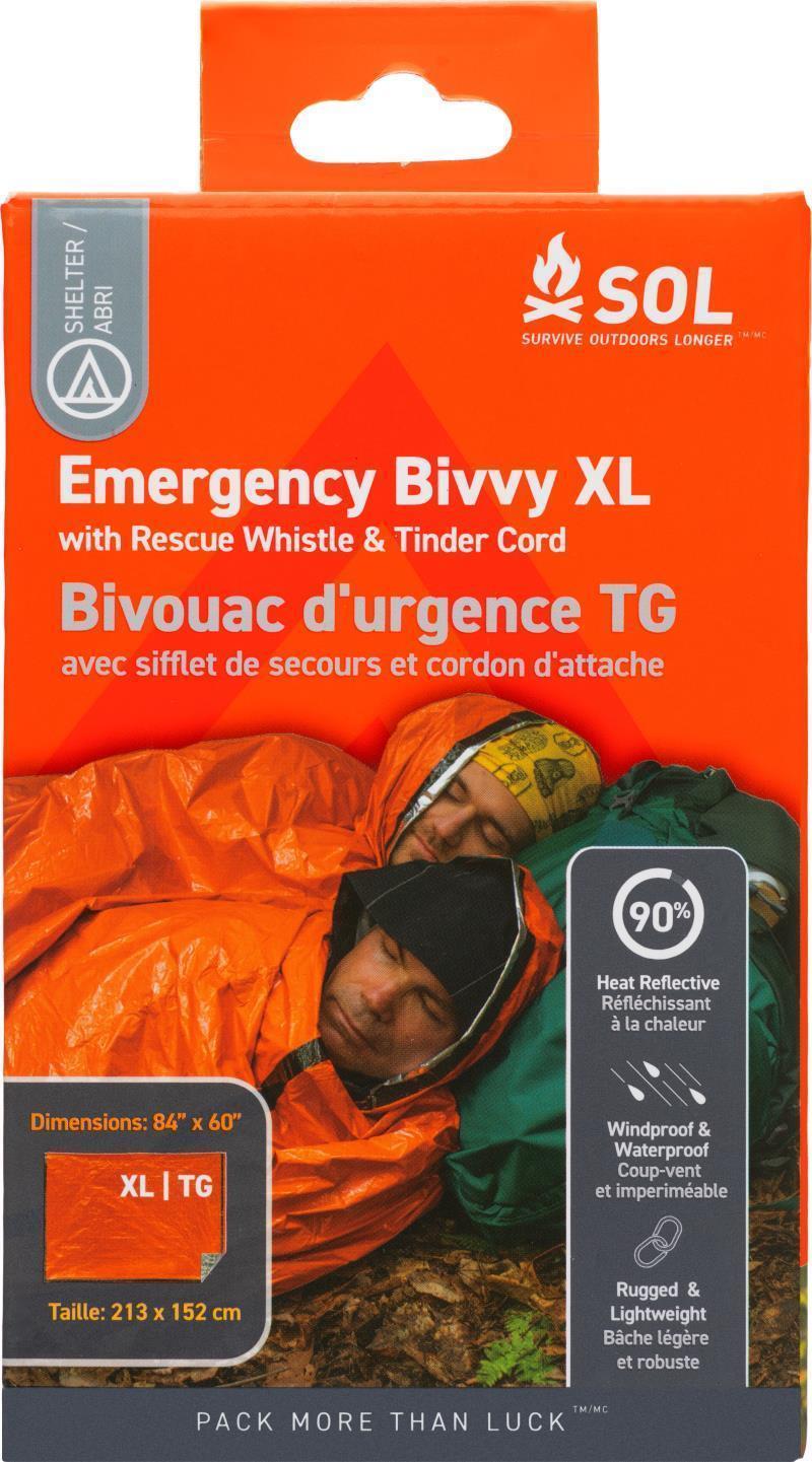 Emergency Bivvy XL with Rescue Whistle - Not Applicable 1