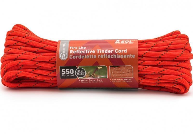 Fire Lite 550 Reflective Tinder Cord 50 ft - Not Applicable 1
