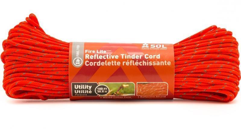 Fire Lite Utility Reflective Tinder Cord 100 ft - Not Applicable 1