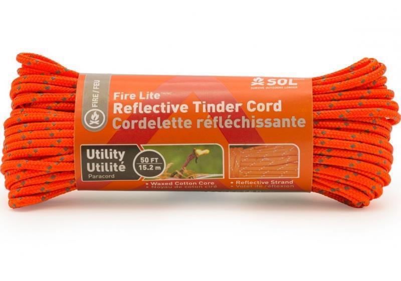 Fire Lite Utility Reflective Tinder Cord 50 ft - Not Applicable 1