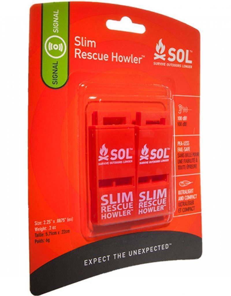 Slim Rescue Howler Whistle 2-Pack - Not Applicable 1