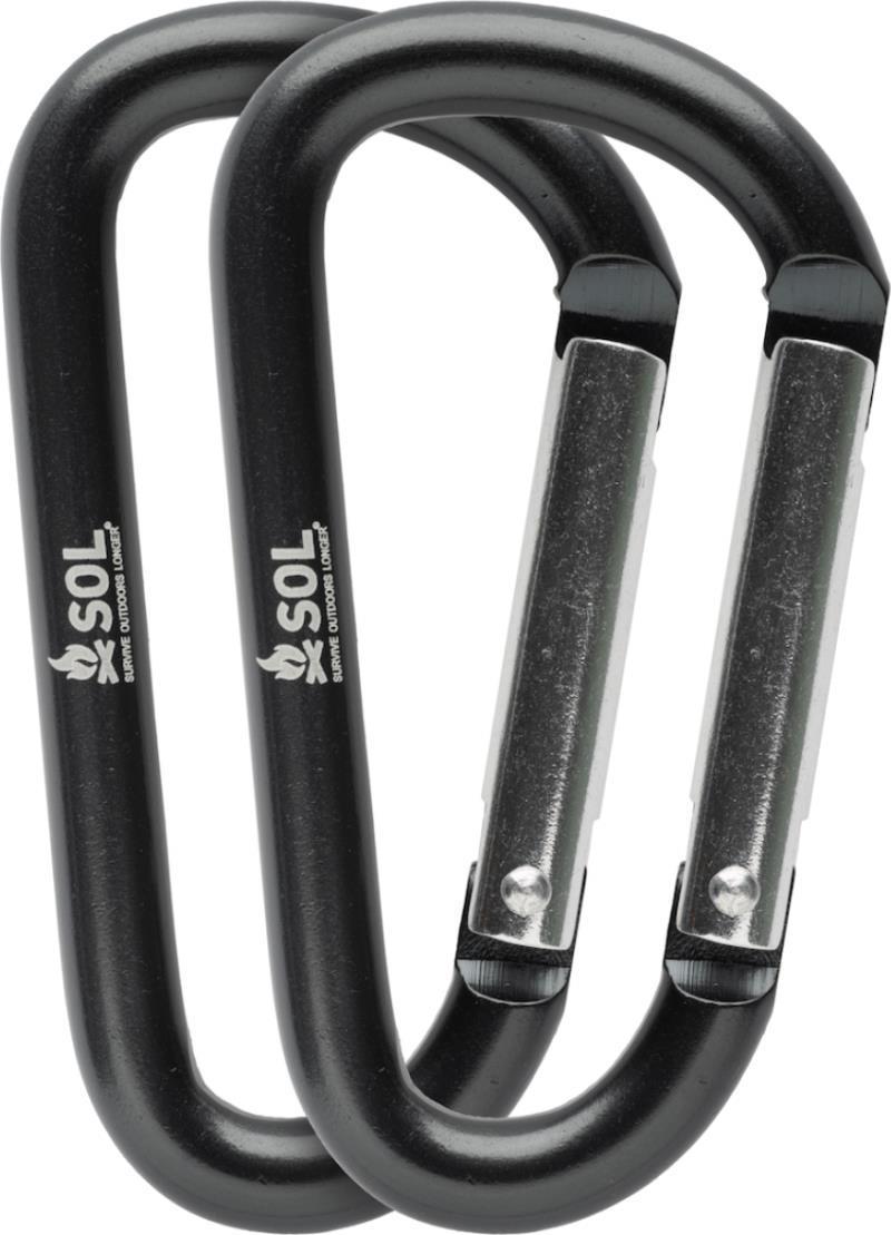 Utility Carabiner 8cm 2-Pack - Not Applicable 2