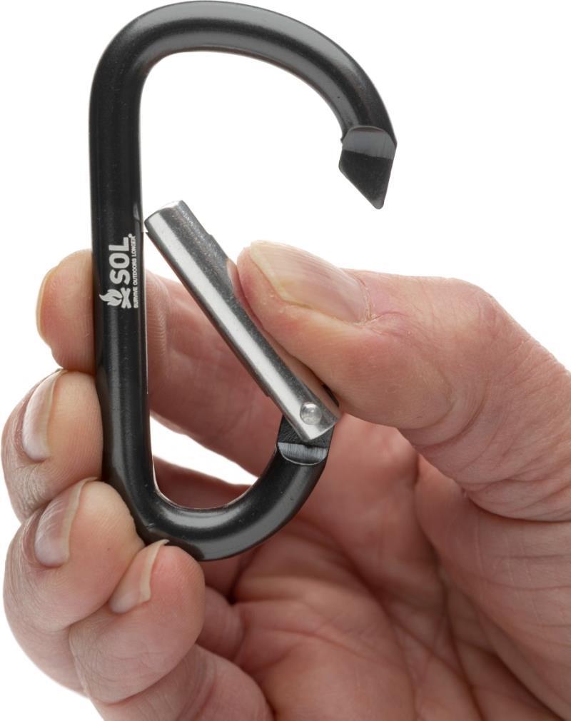 Utility Carabiner 8cm 2-Pack - Not Applicable 3
