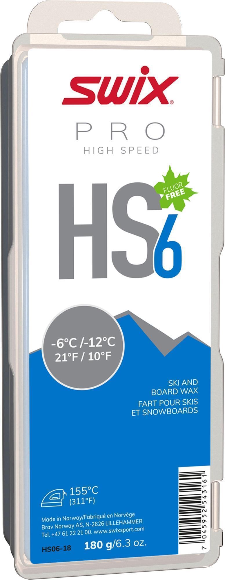 HS6 - Pro High Speed Wax, -6C to -12C, 180g - Blue - Not Applicable 1