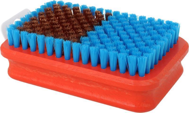 Rectangular Combi Brush - Bronze And Fine Blue Nylon - Not Applicable 1