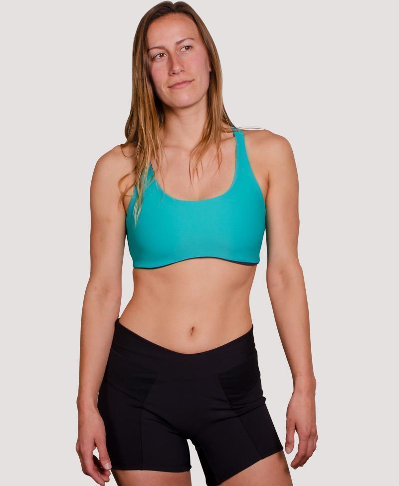 TOURA High Cut Top - Womens - River / Charcoal 4