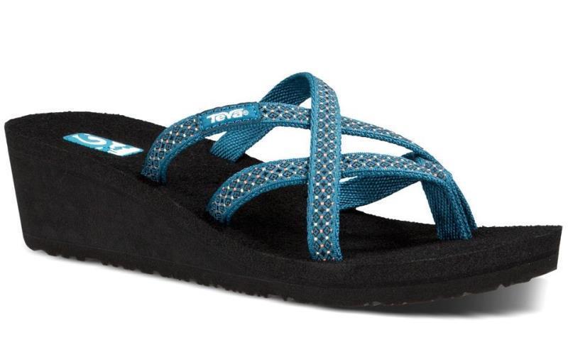 Mush Mandalyn Wedge Ola 2 - Womens - Rumi Deep Teal 1