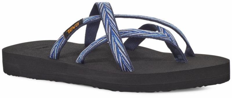 Olowahu - Womens - Palms Indigo 1
