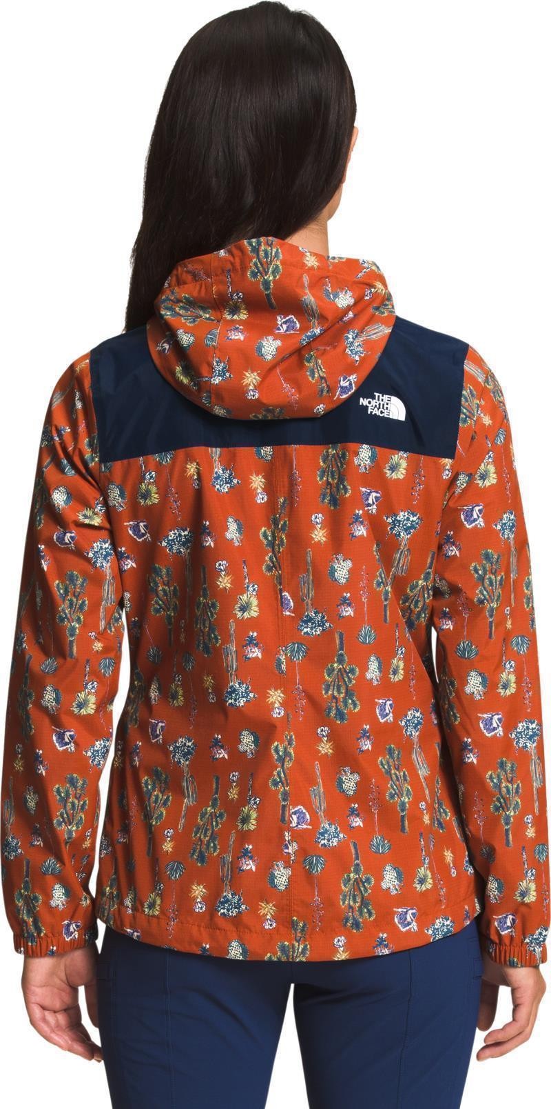 Antora Jacket - Womens - summit navy / rusted bronze cactus study print 1