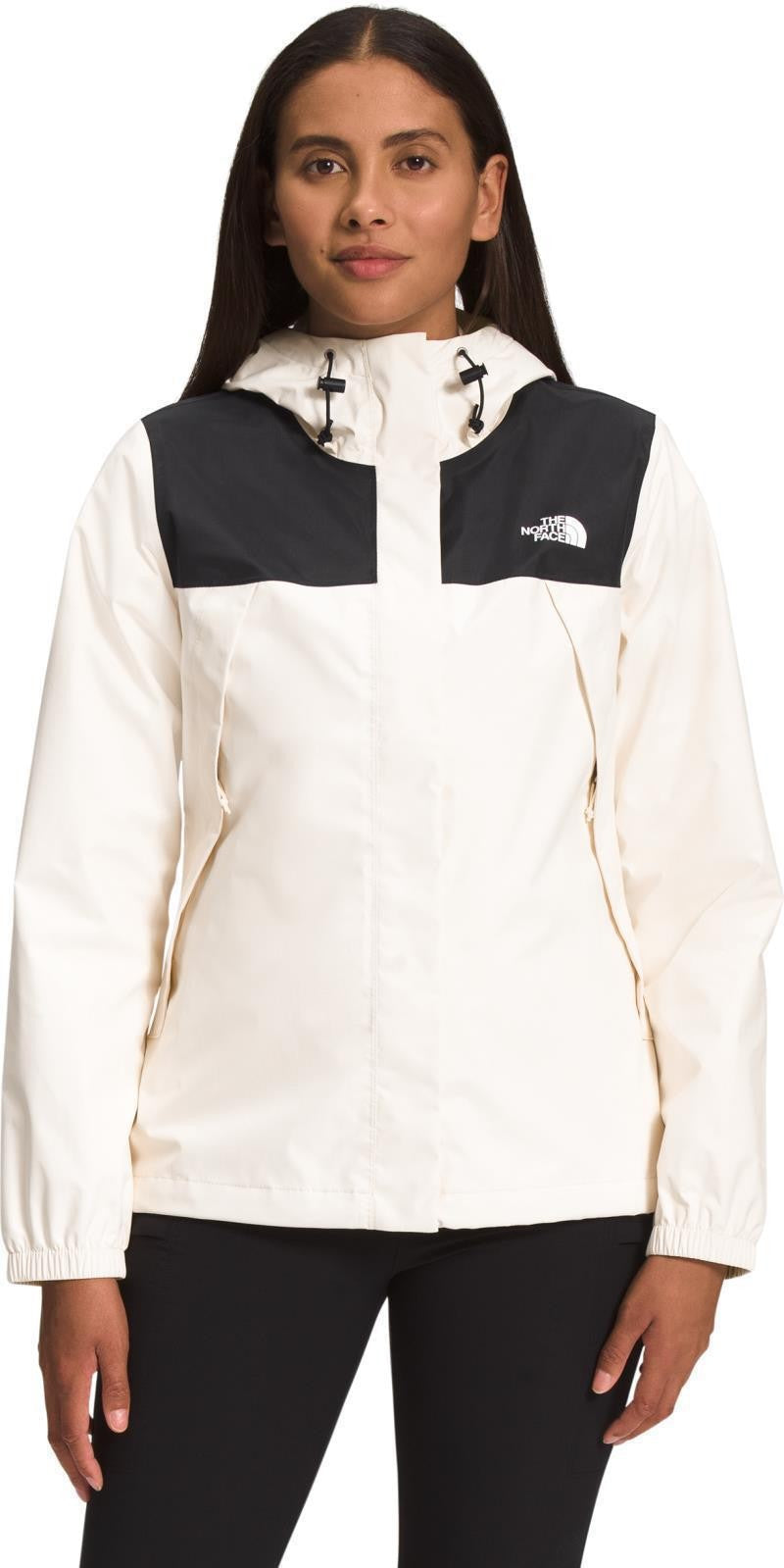 Antora Jacket - Womens - tnf black / gardenia white 1