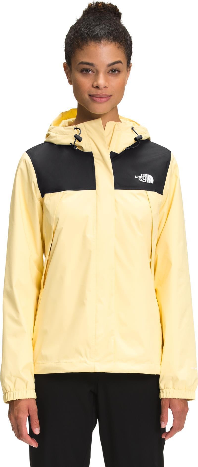 Antora Jacket - Womens - tnf black / pale banana 1