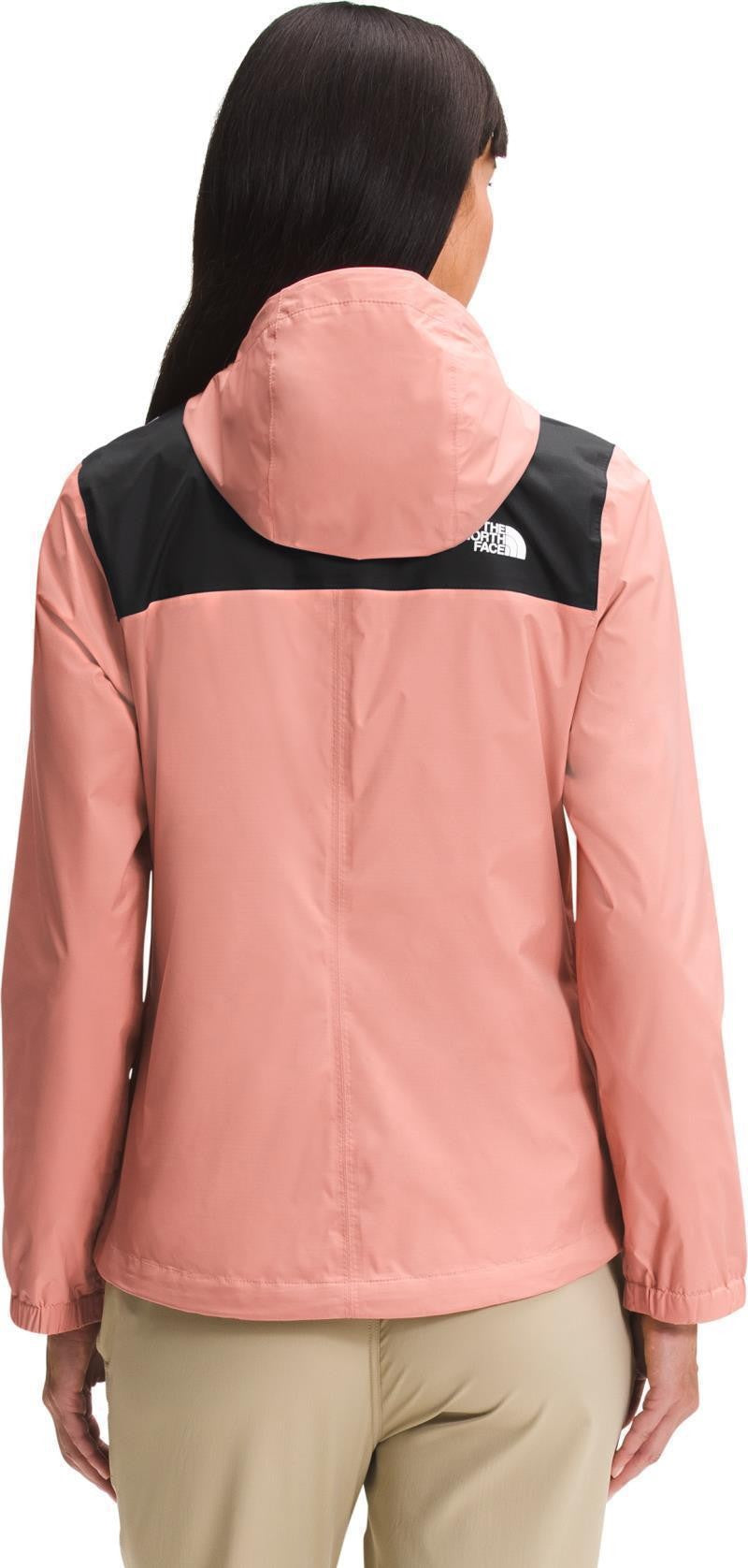 Antora Jacket - Womens - tnf black / rose dawn 1