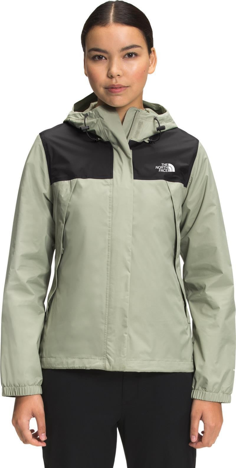 Antora Jacket - Womens - tnf black / tea green 1