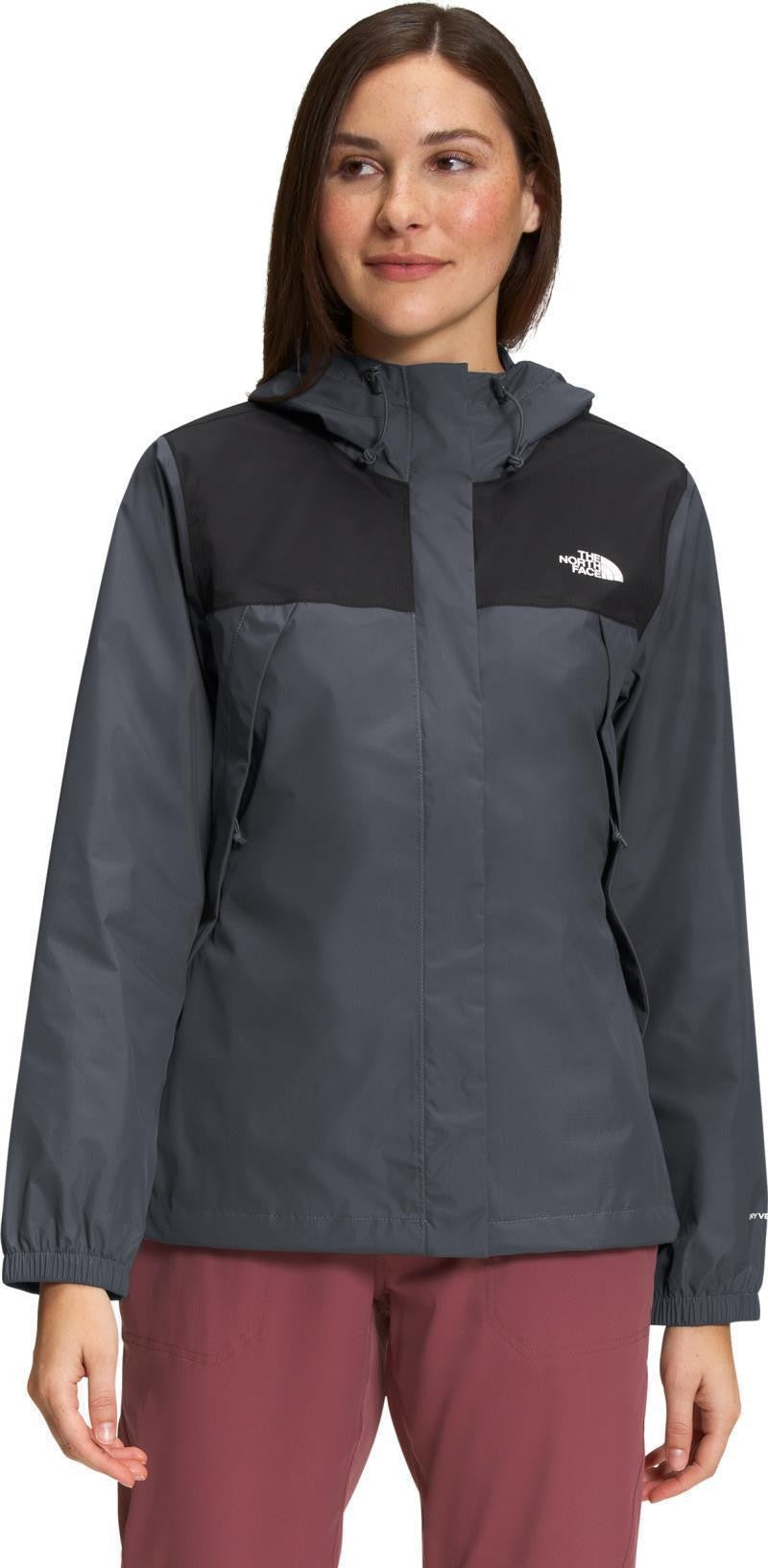 Antora Jacket - Womens - tnf black / vanadis grey 1
