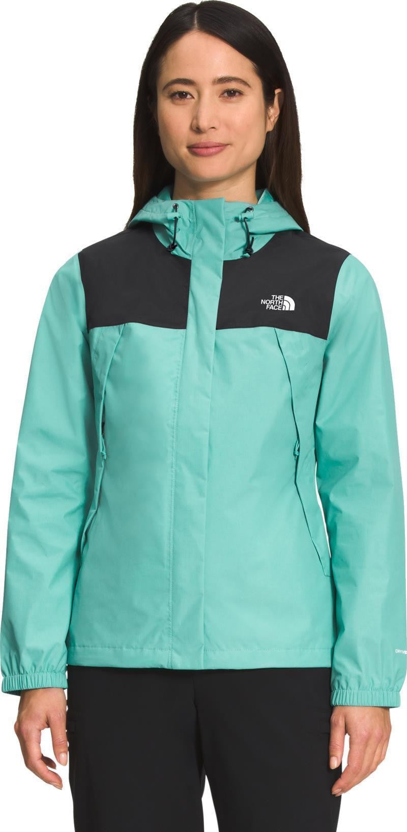 Antora Jacket - Womens - tnf black / wasabi 1