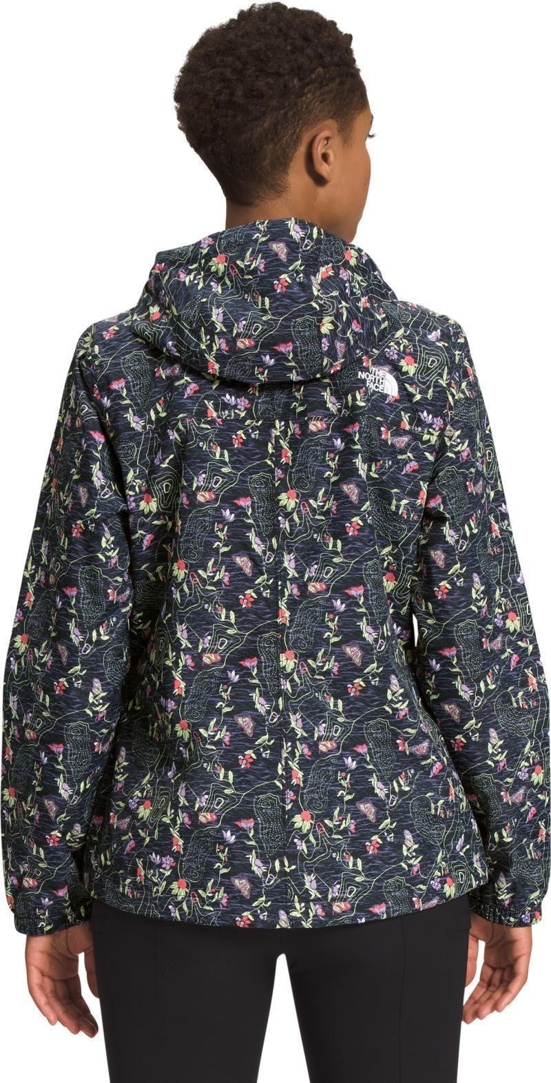 Antora Jacket - Womens - tnf black iwd print 1