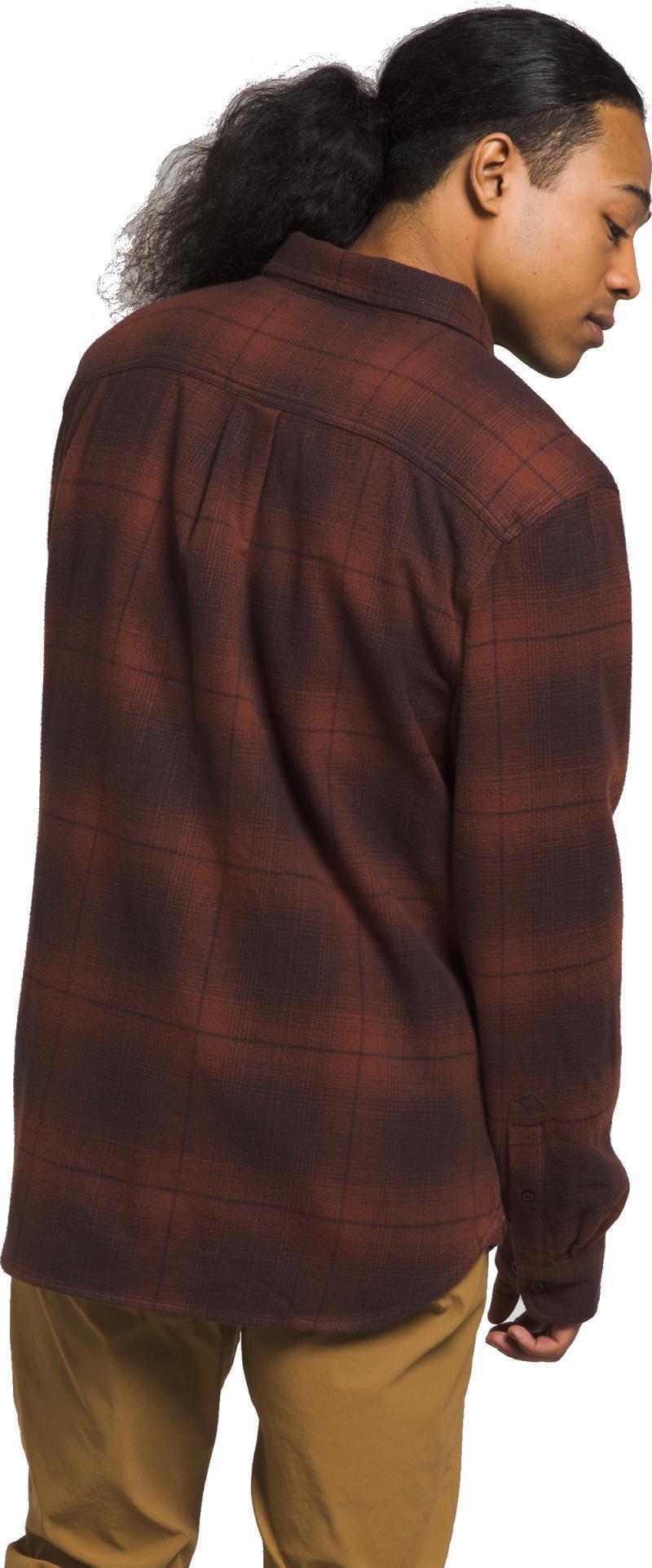 Arroyo Flannel Shirt - Mens - Coal Brown Medium Half Dome Shadow Plaid 2