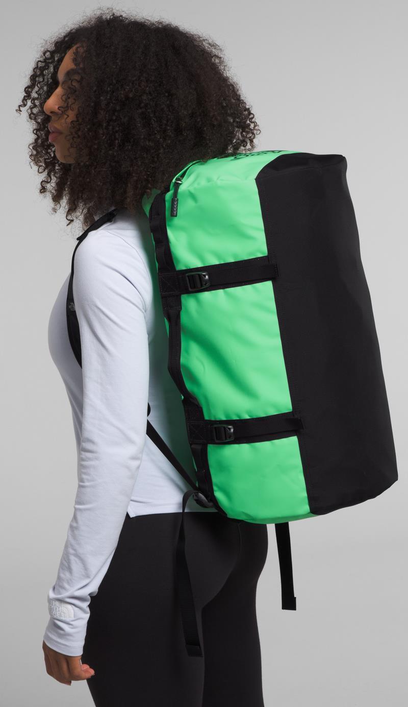 Base Camp Duffel - S - Chlorophyll Green / TNF Black 2