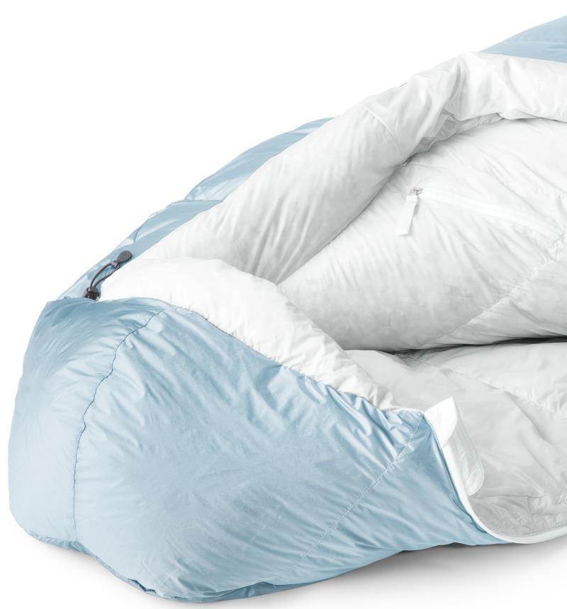Blue Kazoo, Long, -7C / 20F - Womens - Beta Blue / Tin Grey 3