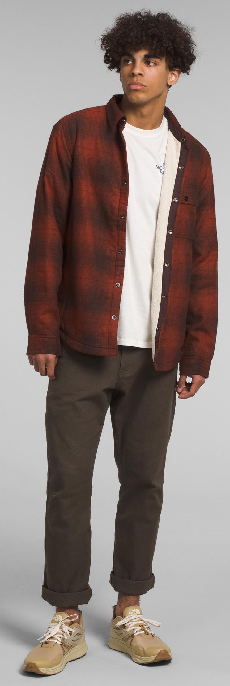 Campshire Shirt - Mens - Brandy Brown Medium Half Dome Shadow Plaid 3