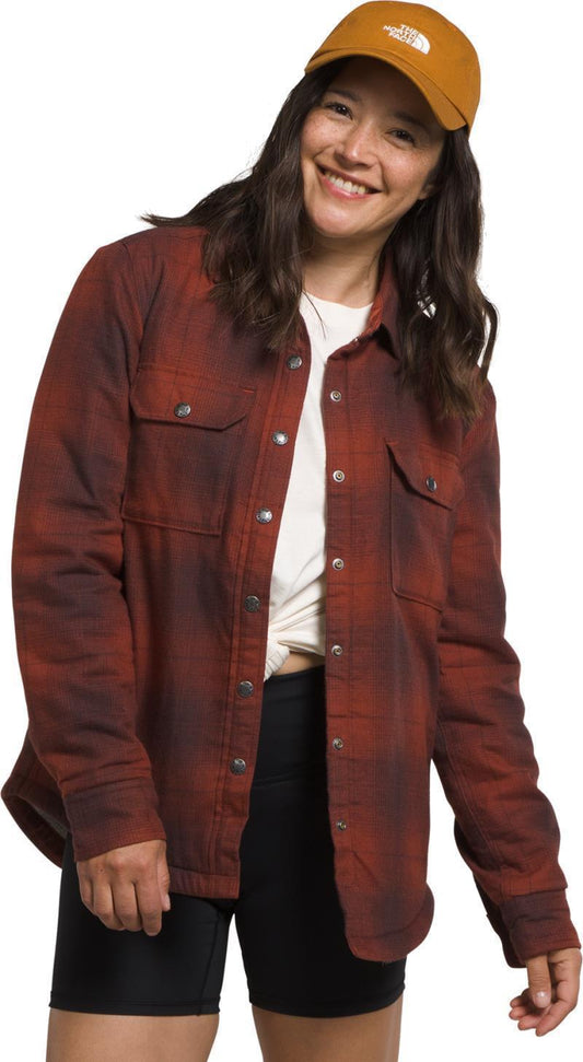 Campshire Shirt - Womens - Brandy Brown Medium Horizon Plaid 1
