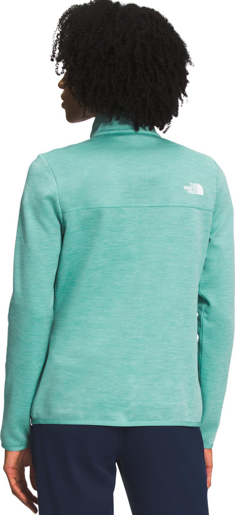 Canyonlands 1/4 Zip - Womens - Wasabi Heather 2