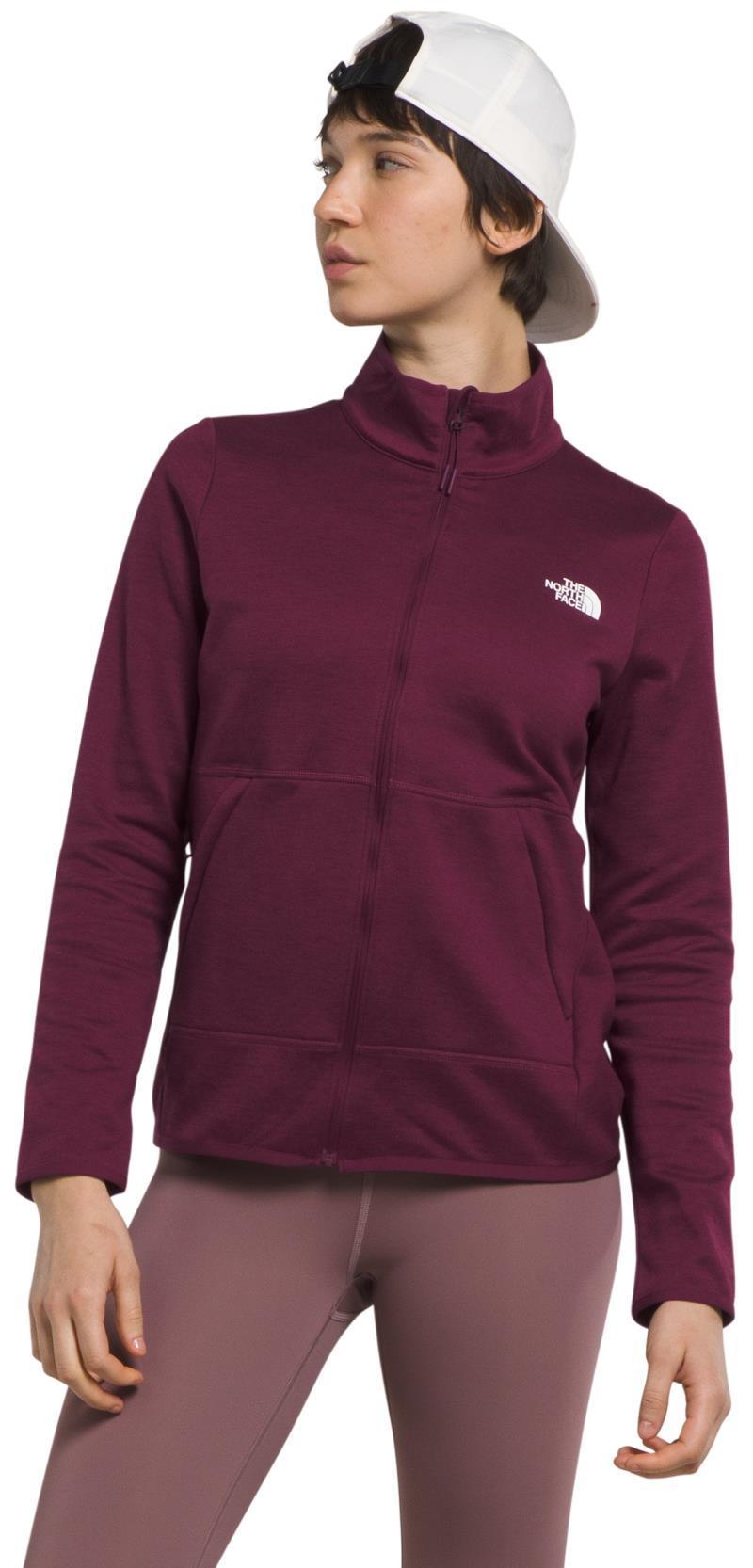 Canyonlands Full Zip - Womens - Boysenberry Heather 1