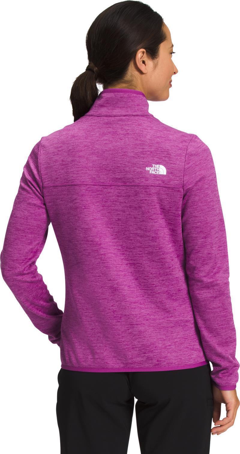Canyonlands Full Zip - Womens - Purple Cactus Flower White Heather 2