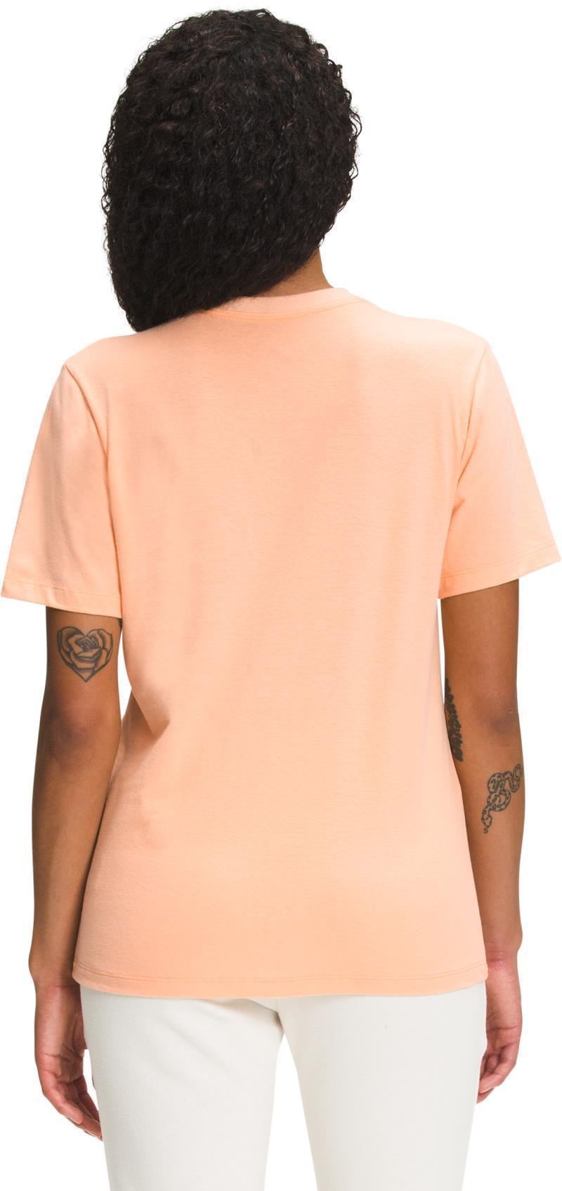 Half Dome Cotton SS Tee - Womens - Apricot Ice 2