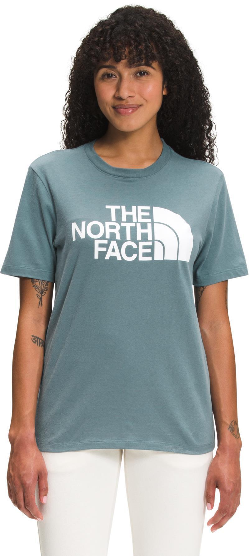 Half Dome Cotton SS Tee - Womens - Goblin Blue 1