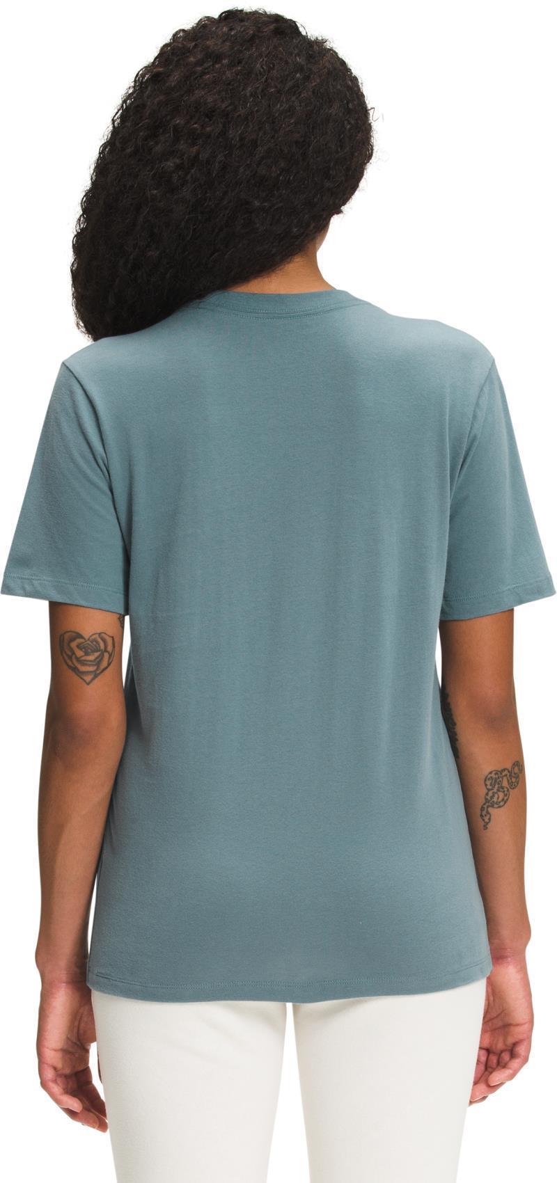 Half Dome Cotton SS Tee - Womens - Goblin Blue 2