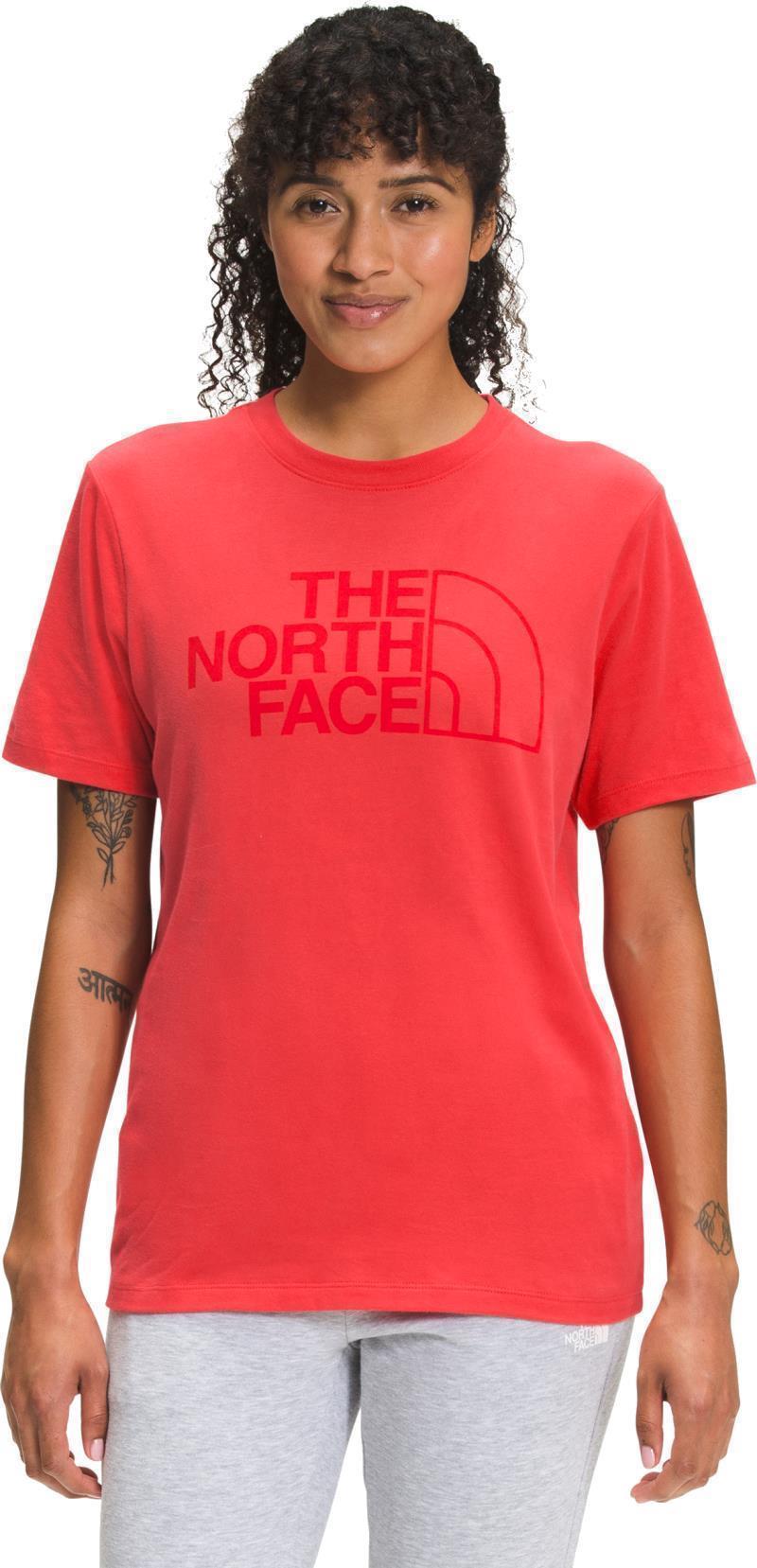 Half Dome Cotton SS Tee - Womens - Horizon Red 1
