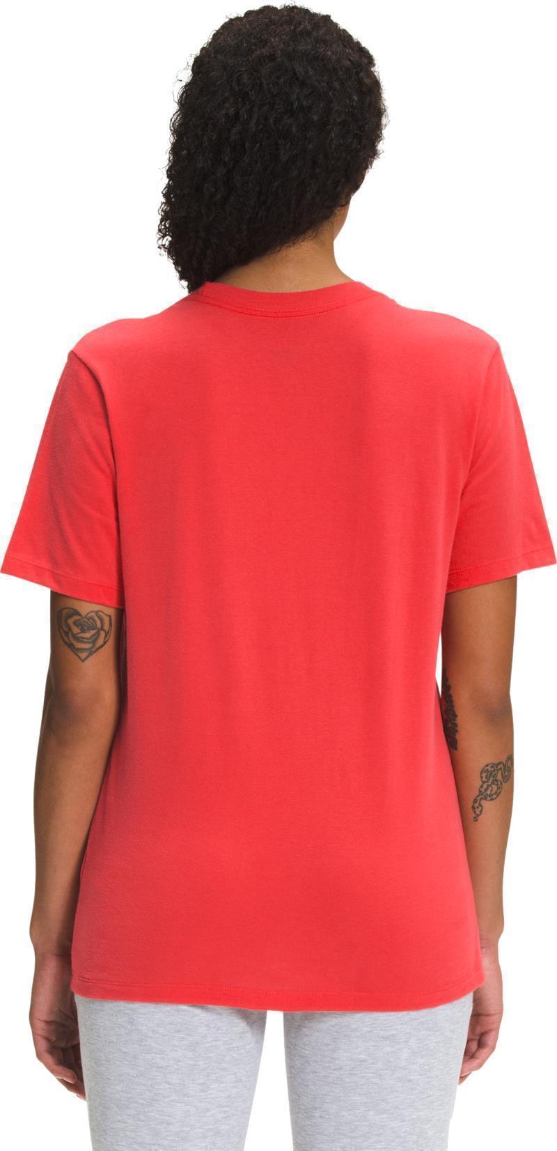 Half Dome Cotton SS Tee - Womens - Horizon Red 2
