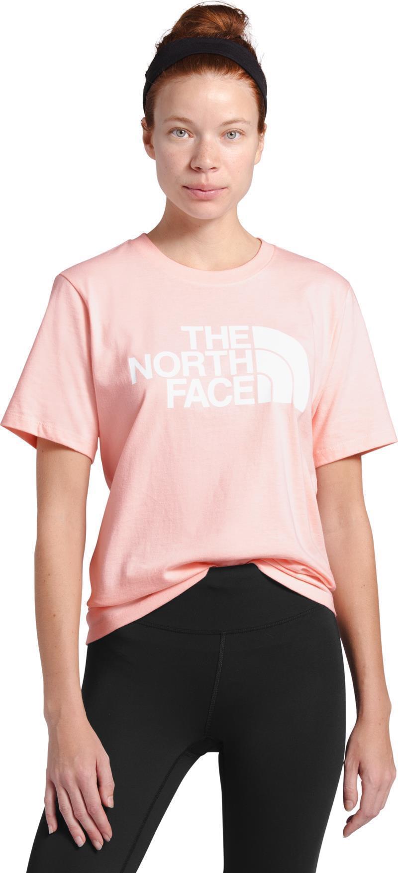 Half Dome Cotton SS Tee - Womens - Impatiens Pink 1