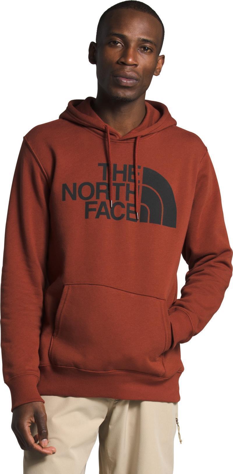 Half Dome Pullover Hoodie - Mens - Brandy Brown / TNF Black 1