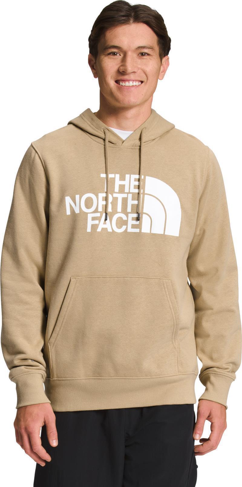 Half Dome Pullover Hoodie - Mens - Khaki Stone / TNF White 1