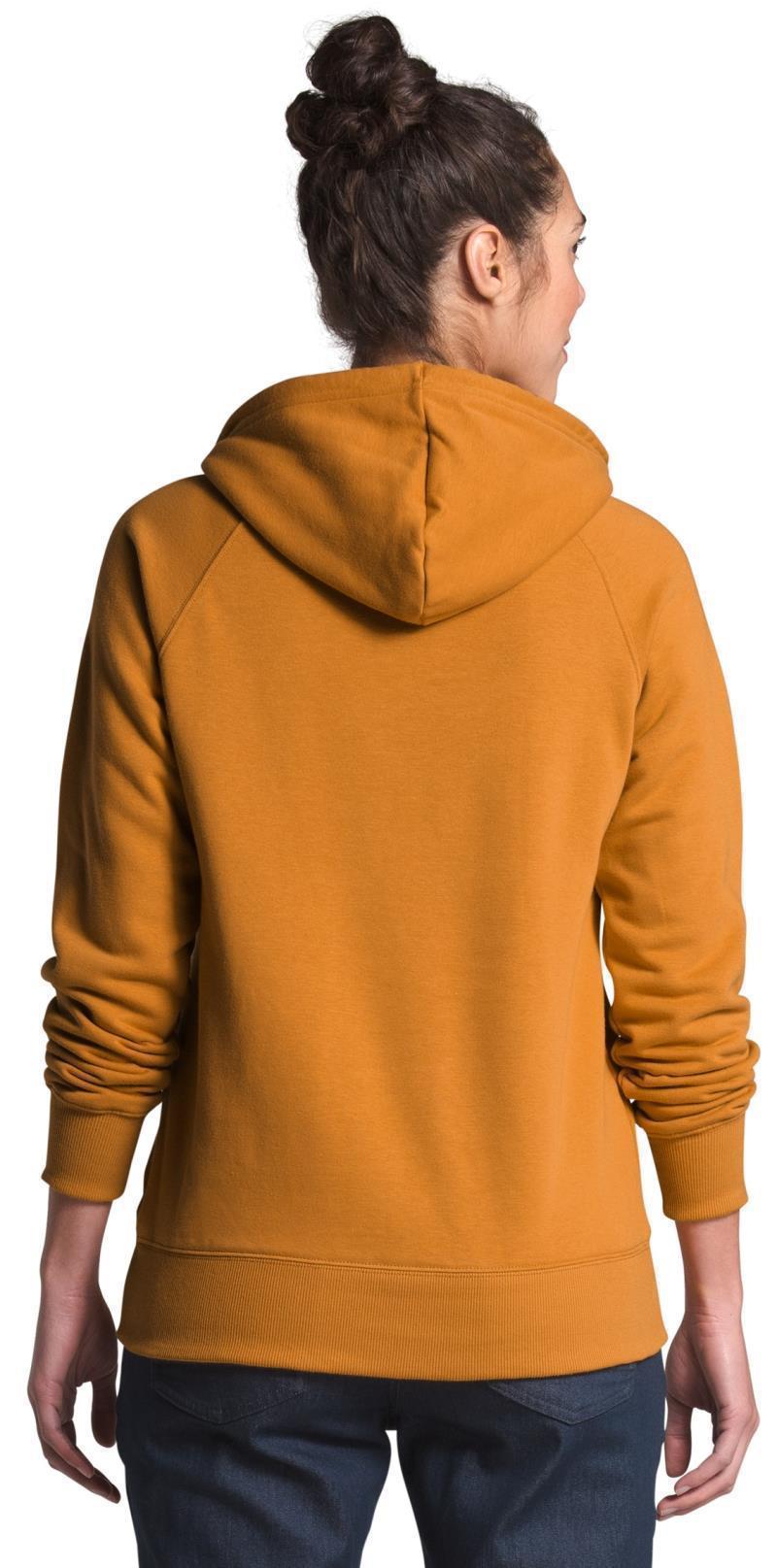 Half Dome Pullover Hoodie - Womens - Citrine Yellow / TNF Black 2