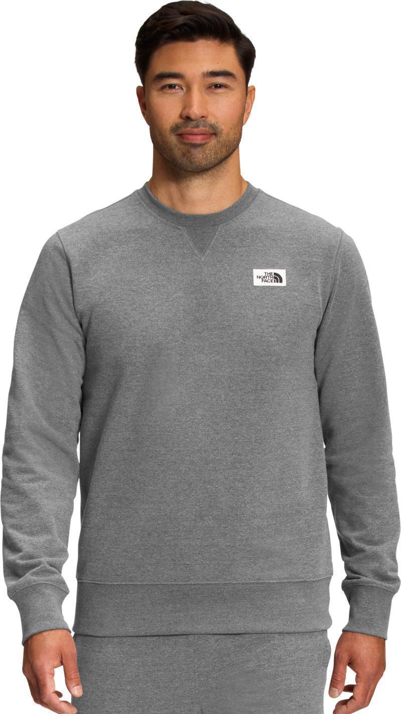 Heritage Patch Crew - Mens - TNF Medium Grey Heather 1