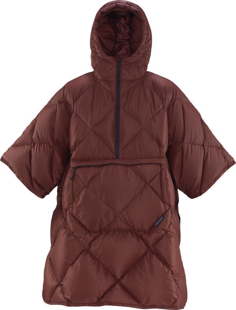 Honcho Poncho Down - Burgundy 1