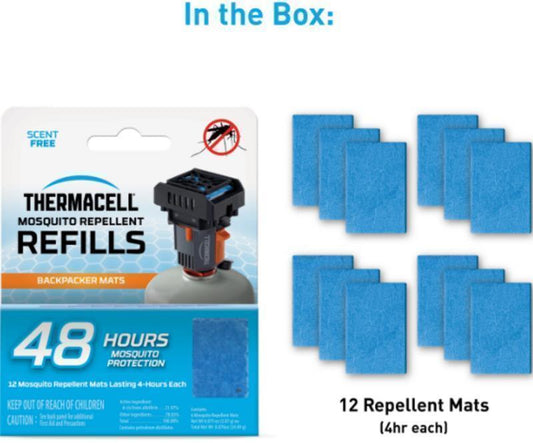 Backpacker Mosquito Repellent Refill Mats - 48 Hrs - Not Applicable 2