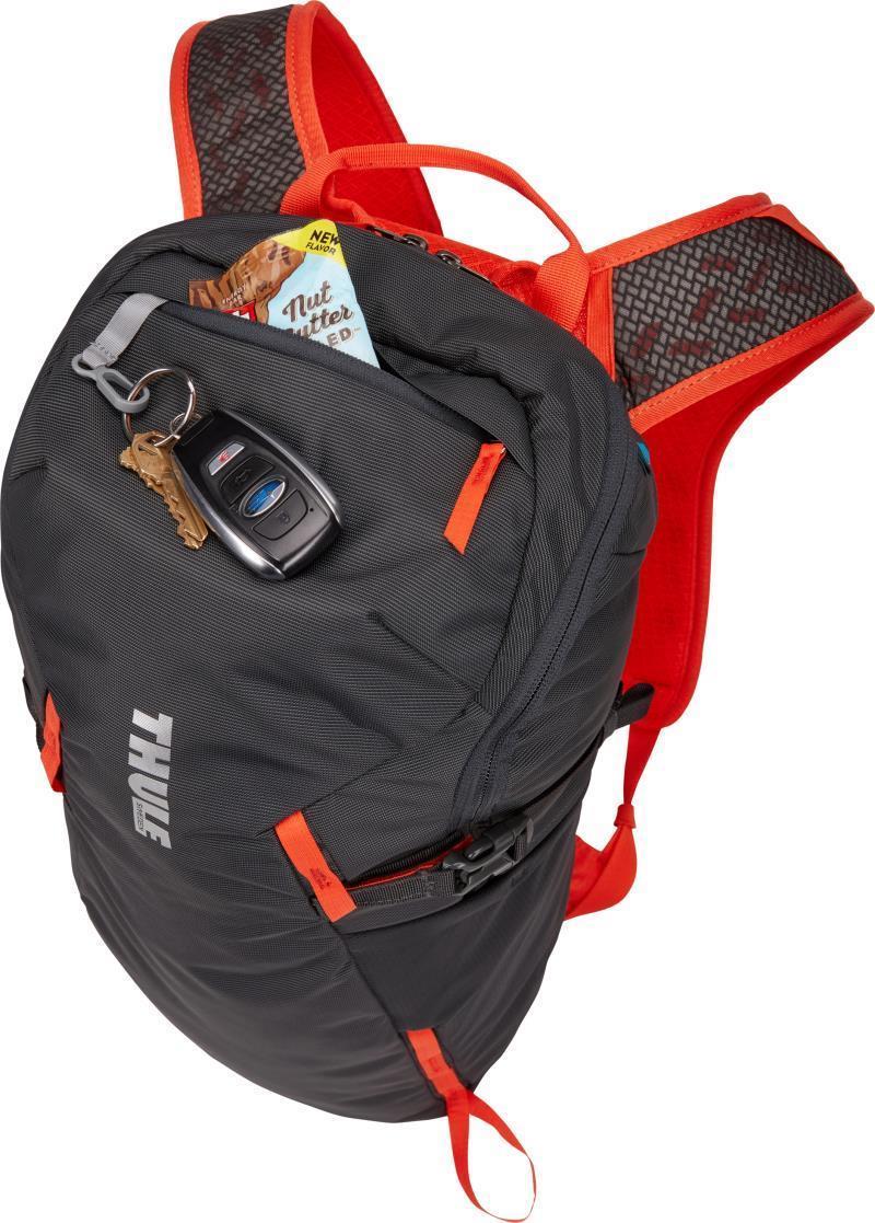AllTrail Hiking Backpack 15L - obsidian / roarange 1